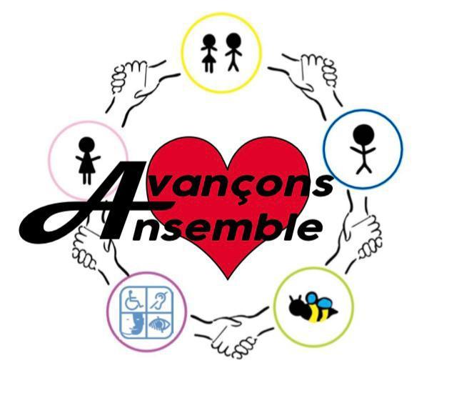 Logo avancons ansemble